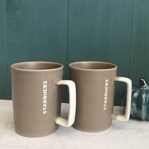 Starbucks Kitchen - š set of 2 Starbucks mugs Starbucks Kitchen - š set of 2 Starbucks mugs